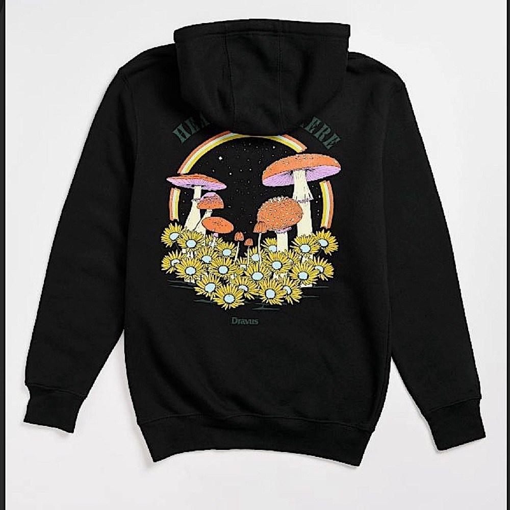 Zumiez - Dravus Rainbow Portal Black Hoodie